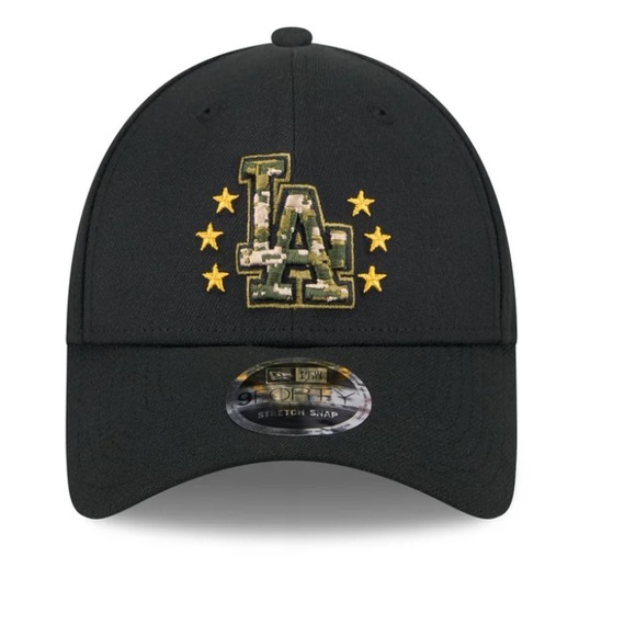 Dodgers New Era 940 Armed Forces Hat - Picture 2 of 8